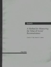 A Method for Measuring the Value of Scout/Reconnaissance