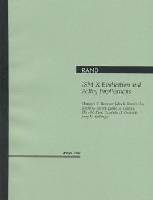 ISM-X Evaluation and Policy Implications