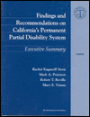 Findings and Recommendations on California's Permanent Partial Disability System: Executive Summary