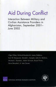 Title: Aid During Conflicts: Interaction Between Military and Civilian Assistance Providers in Afghanistan, Author: Olga Oliker