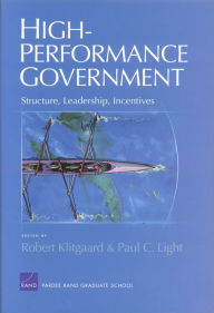 Title: High-Performance Government: Structure, Leadership, and Incentives, Author: Robert Klitgaard