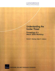 Title: Understanding the Insider Threat: Proceedings of a March 2004 Workshop, Author: Robert H. Anderson