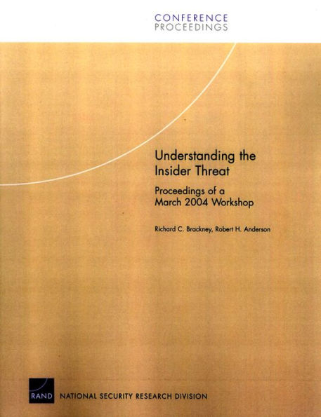 Understanding the Insider Threat: Proceedings of a March 2004 Workshop