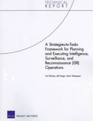 Title: A Strategies-to-Tasks Framework for Planning and Executing Intelligence, Surveillance, and Reconnaissance (ISR) Operations, Author: Carl Rhodes