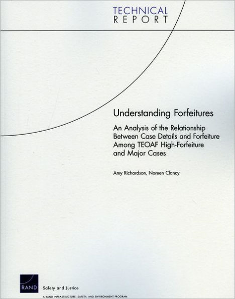 Understanding Forfeitures: An Analysis of the Relationship Between Case Details and Forfeiture Among TEAOF High-Forfeiture and Major Cases