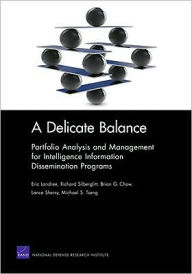 Title: A Delicate Balance: Portfolio Analysis and Management for Intelligence Information Dissemination Programs, Author: Eric Landree