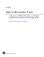 Asbestos Bankruptcy Trusts: An Overview of Trust Structure and Activity with Detailed Reports on the Largest Trusts