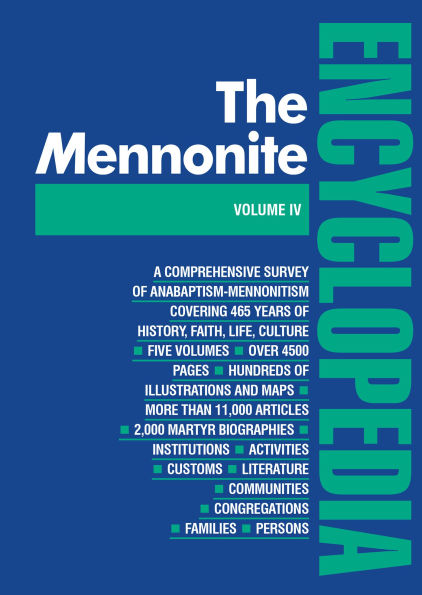 Mennonite Encyclopedia/ Vol 4: Volume 4