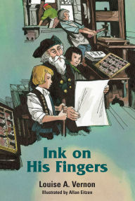 Title: Ink on His Fingers, Author: Louise Vernon