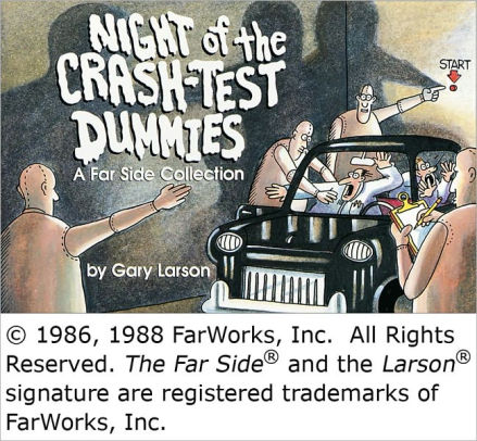 Night Of The Crash Test Dummies By Gary Larson Paperback Night Of The Crash Test Dummies By Gary Larson Paperback