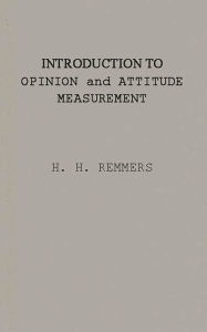 Title: Introduction to Opinion and Attitude Measurement, Author: Bloomsbury Academic