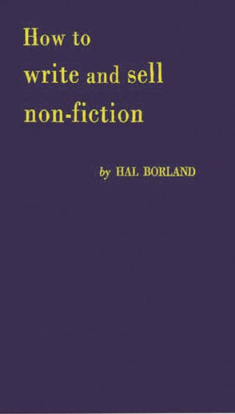 How to Write and Sell Non-Fiction