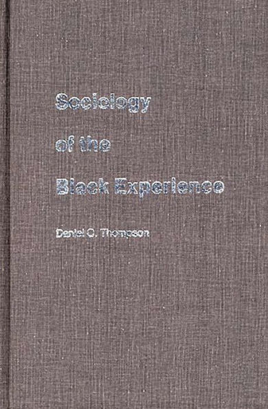 Sociology of the Black Experience