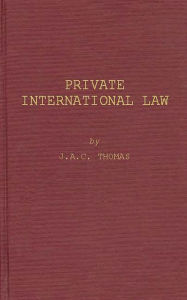 Title: Private International Law, Author: Bloomsbury Academic