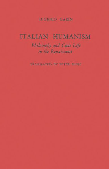 Italian Humanism