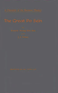Title: The Great Po Sein: A Chronicle of the Burmese Theater, Author: Bloomsbury Academic