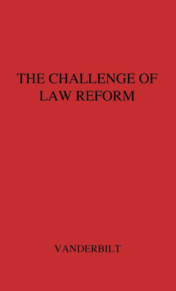 The Challenge of Law Reform