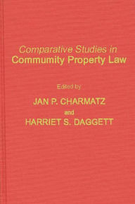 Title: Comparative Studies in Community Property Law, Author: Bloomsbury Academic