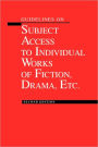 Guidelines on Subject Access to Individual Works of Fiction, Drama, Etc. / Edition 2