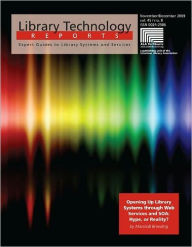 Title: Opening Up Library Systems through Web Services and SOA: Hype, or Reality?, Author: Marshall Breeding