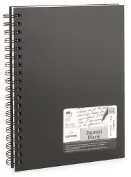 Title: Black Lined Canson Journal 7x10, Author: Barnes & Noble