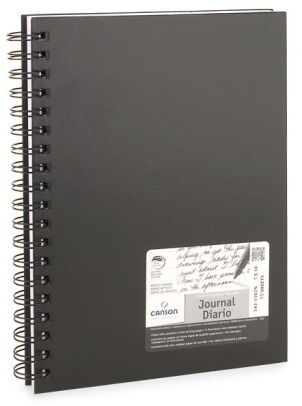 Black Lined Canson Journal 7x10