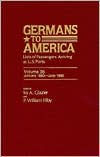 Germans to America, Nov. 1, 1881-Mar. 27, 1882: Lists of Passengers Arriving at U.S. Ports