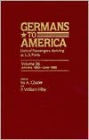 Germans to America, Nov. 1, 1881-Mar. 27, 1882: Lists of Passengers Arriving at U.S. Ports