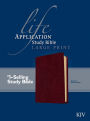 KJV Life Application Study Bible, Second Edition, Large Print (Red Letter, Bonded Leather, Burgundy/maroon)