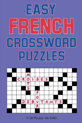 Easy French Crossword Puzzles by R Sales R de Sales Paperback