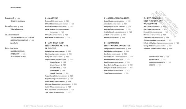 The Hidden Art: Twentieth and Twenty-First Century Self-Taught Artists from the Audrey B. Heckler Collection