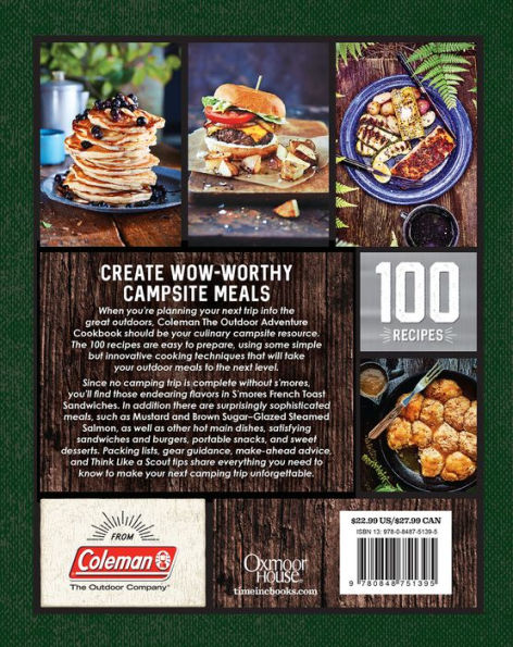 Coleman The Outdoor Adventure Cookbook: Official Cookbook from America's Camping Authority