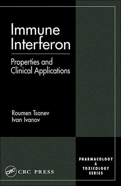 Immune Interferon: Properties and Clinical Applications / Edition 1