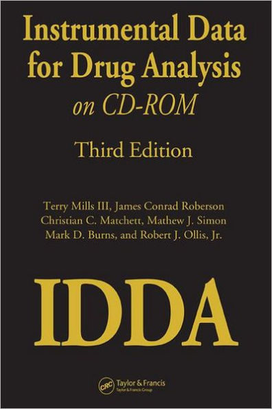 Instrumental Data for Drug Analysis on CD-Rom / Edition 1