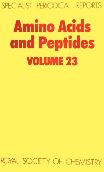 Amino Acids and Peptides: Volume 23