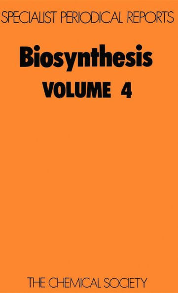 Biosynthesis: Volume 4