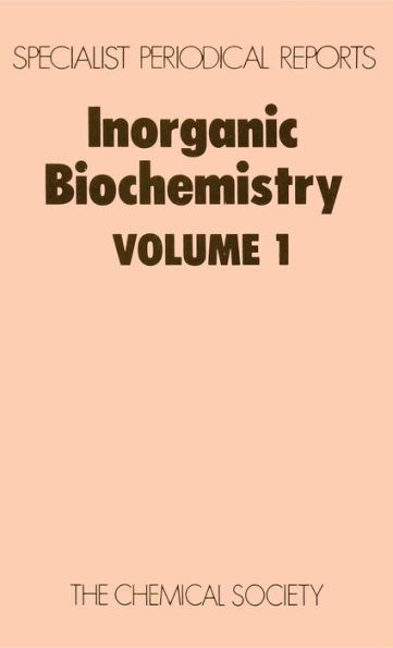 Inorganic Biochemistry: Volume 1