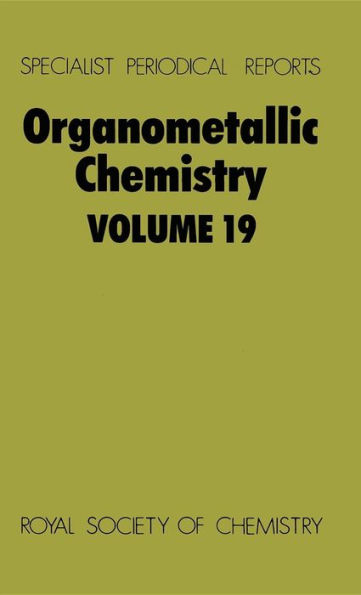 Organometallic Chemistry: Volume 19