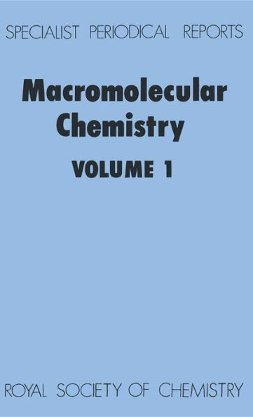Macromolecular Chemistry: Volume