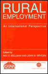 Title: Rural Employment: An International Perspective, Author: Ray D Bollman