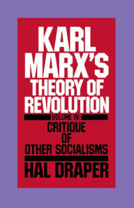 Title: Karl Marx's Theory of Revolution Vol IV, Author: Hal Draper