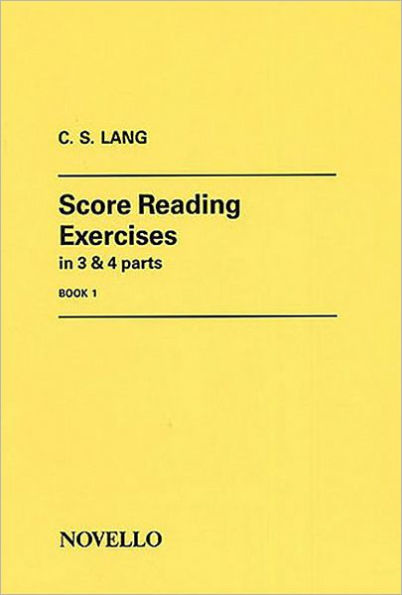 Score Reading Exercises - Book 1