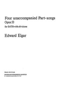 Title: 4 Unaccompanied Part-Songs, Author: Edward Elgar