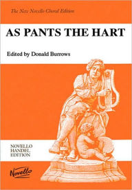 Title: As Pants the Hart: Vocal Score, Author: George Frideric Handel