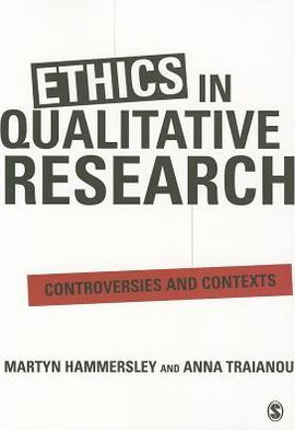 Ethics in Qualitative Research: Controversies and Contexts / Edition 1