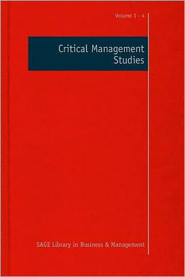 Critical Management Studies / Edition 1