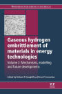 Gaseous Hydrogen Embrittlement of Materials in Energy Technologies: Mechanisms, Modelling and Future Developments