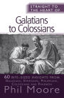 Straight to the Heart of Galatians to Colossians: 60 bite-sized insights