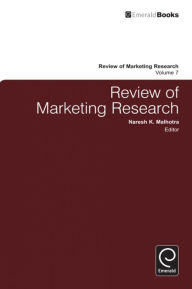 Title: Review of Marketing Research, Author: Naresh K. Malhotra