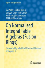 Title: On Normalized Integral Table Algebras (Fusion Rings): Generated by a Faithful Non-real Element of Degree 3, Author: Zvi Arad